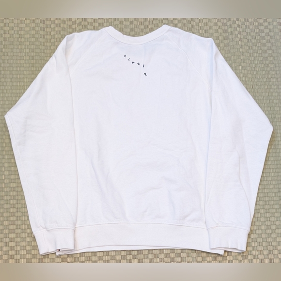 Clare V. Viva La Resistance Sweatshirt Women's Size Medium Made in USA - Picture 2 of 7